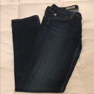 AG Anthropologie Stevie Slim Straight jeans 28 R